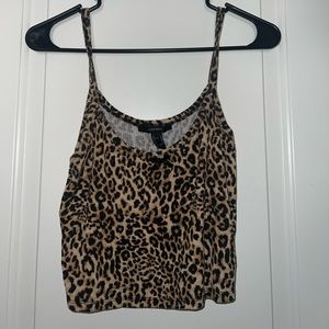 Cheetah Print crop top